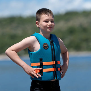 JOBE Kids' Life Vest in Teal - Designed for ultimate safety on the water